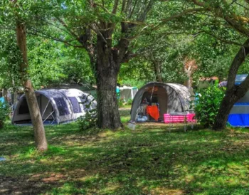 Stellplatz - Stellplatz Green View B - INTERNATIONAL GLAMPING LAGO DI BRACCIANO