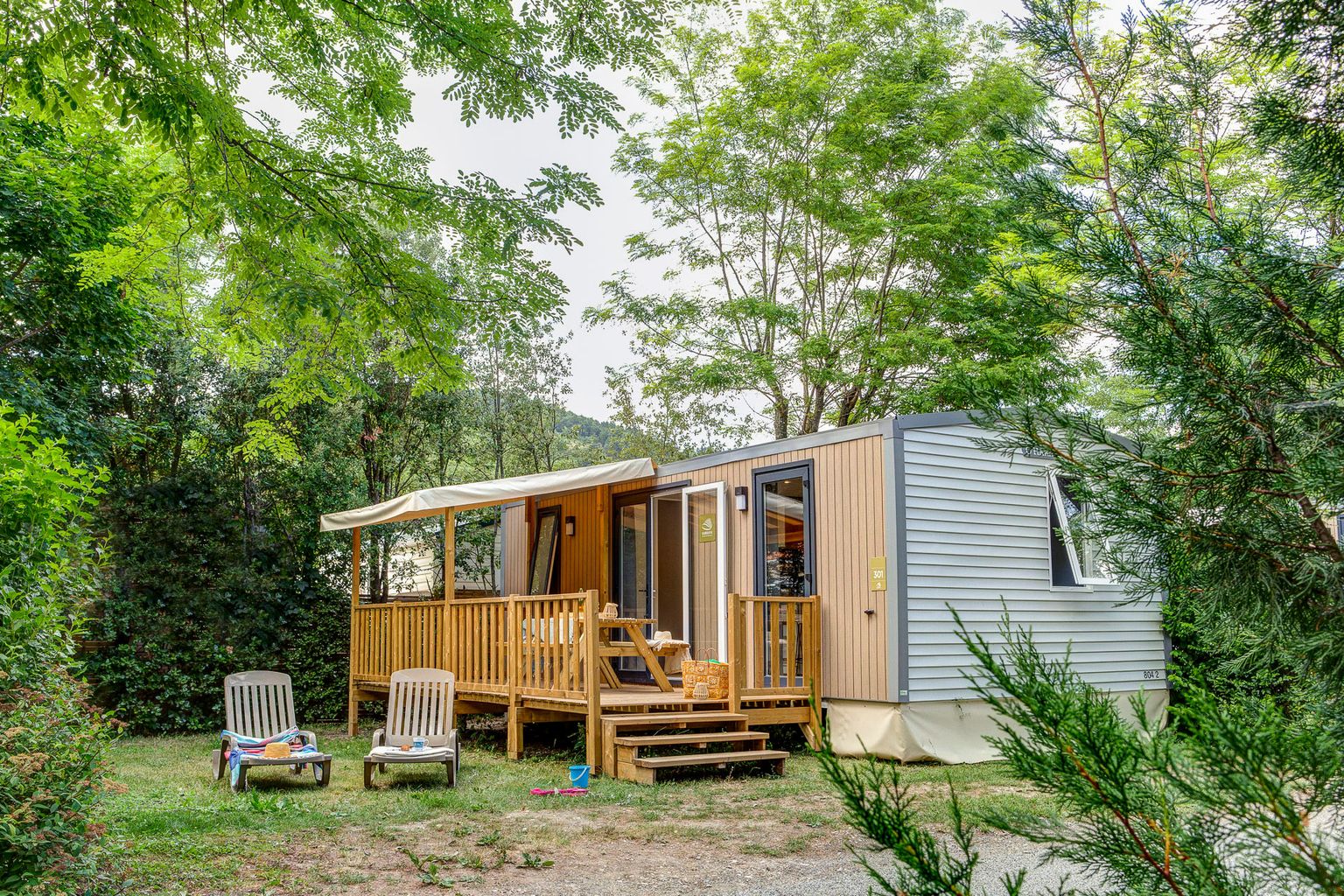 Location - Cottage 2 Chambres **** - Camping Sandaya La Ribeyre