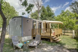 Huuraccommodatie(s) - Cottage Vichy 2 Slaapkamers Premium - Camping Sandaya La Ribeyre