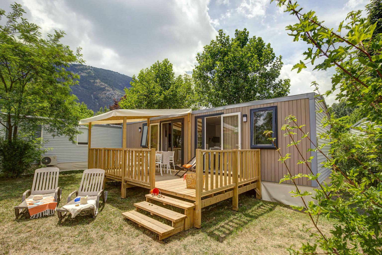 Location - Cottage Vichy 3 Chambres Premium - Camping Sandaya La Ribeyre