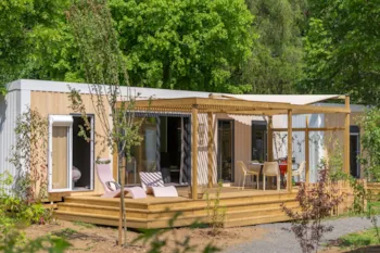 Mietunterkunft - Cottage Sancy 3 Zimmer Premium - Camping Sandaya La Ribeyre