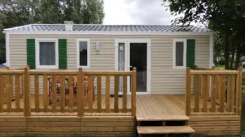Mietunterkunft - Cottage Super Ibiza - CAMPING DES CYGNES