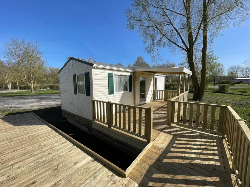 Location - Cottage Super Ibiza Pmr - CAMPING DES CYGNES