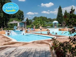 Camping Paradis Le Ruou - image n°12 - Roulottes