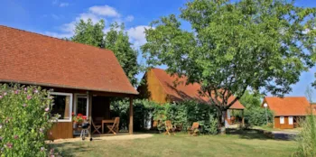 Mietunterkunft - Chalet Rêve - 2 Zimmer - Camping Marvilla Parks - Domaine de Soleil Plage