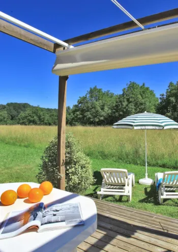 Mietunterkunft - Mobilheim Garden - 2 Zimmers - Camping Marvilla Parks - Domaine de Soleil Plage