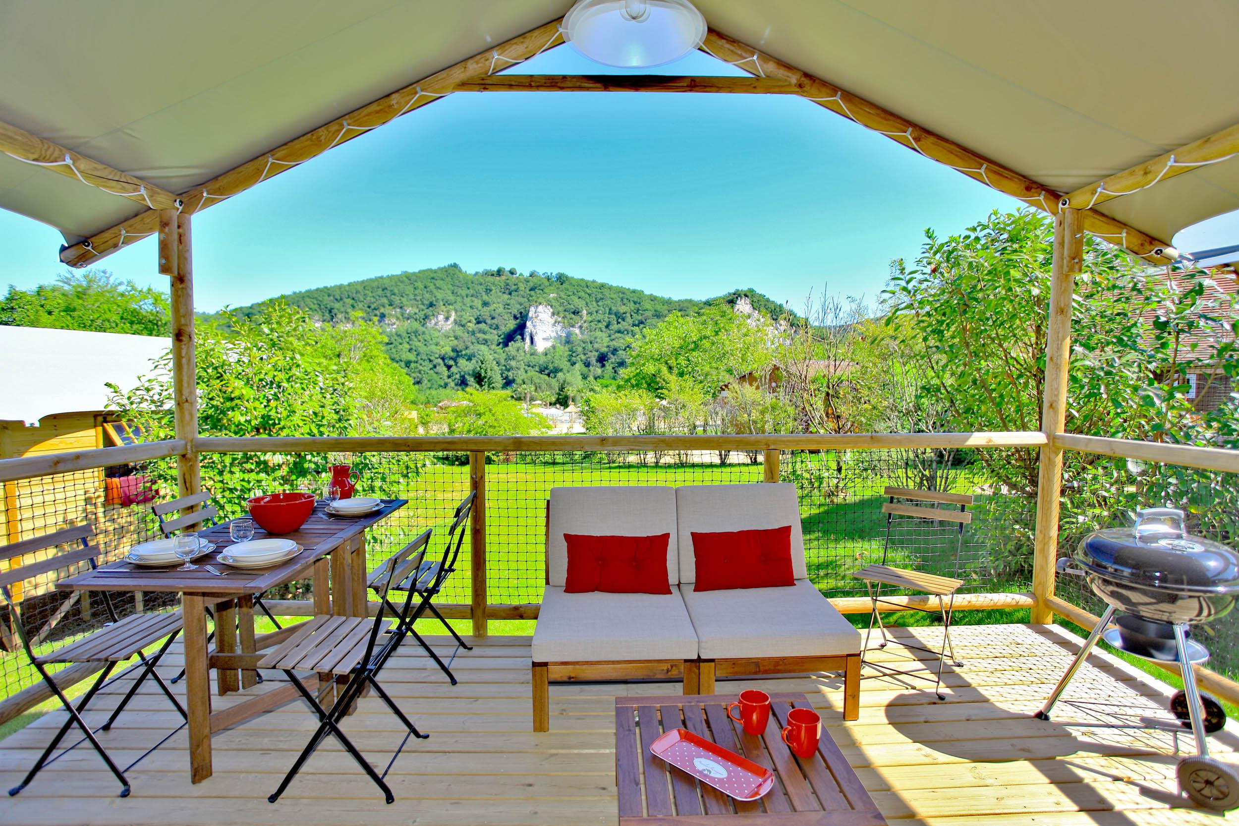 Location - Cabane Sur Pilotis 2 Chambres (Ca25) Insolite - Tohapi Domaine de Soleil Plage