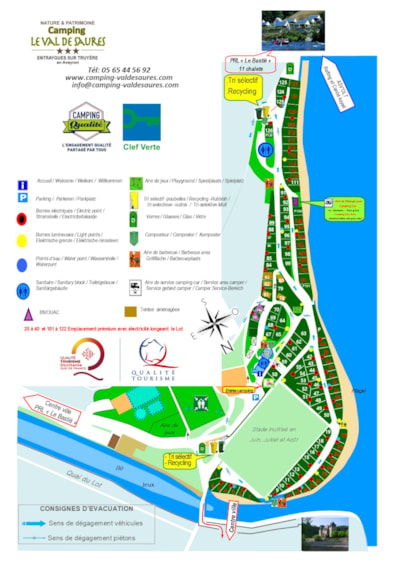 Camping Qualité le Val de Saures