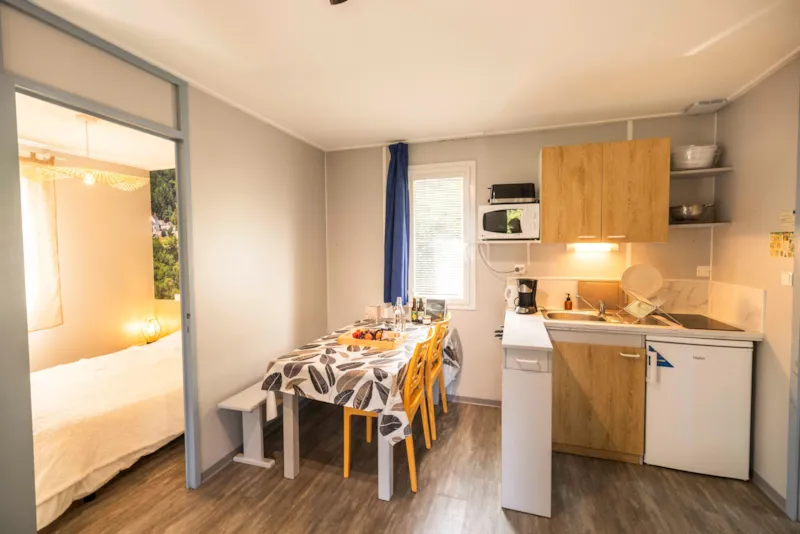 Chalet 32M² / 2 Chambres Avec Une Grande Terrasse Avec Vue Sur La Rivière Lot.