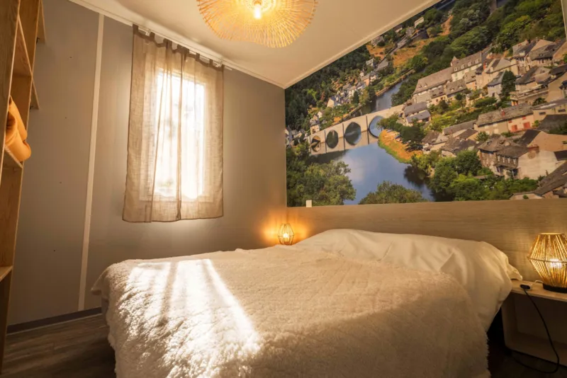 Chalet Pmr 32M² / 2 Ch + Terrasse Couverte (Tv-Wifi-Draps) Adapté Pour Personnes À Mobilité Réduite