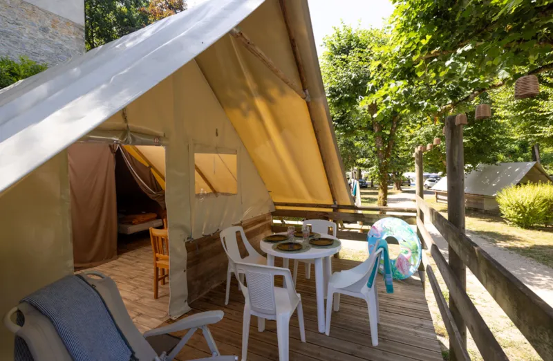 Tente Lodge Amazone 22M² Sans Sanitaires