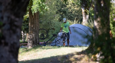 Package hiker / "Vallée du Lot à Vélo" no motor vehicles