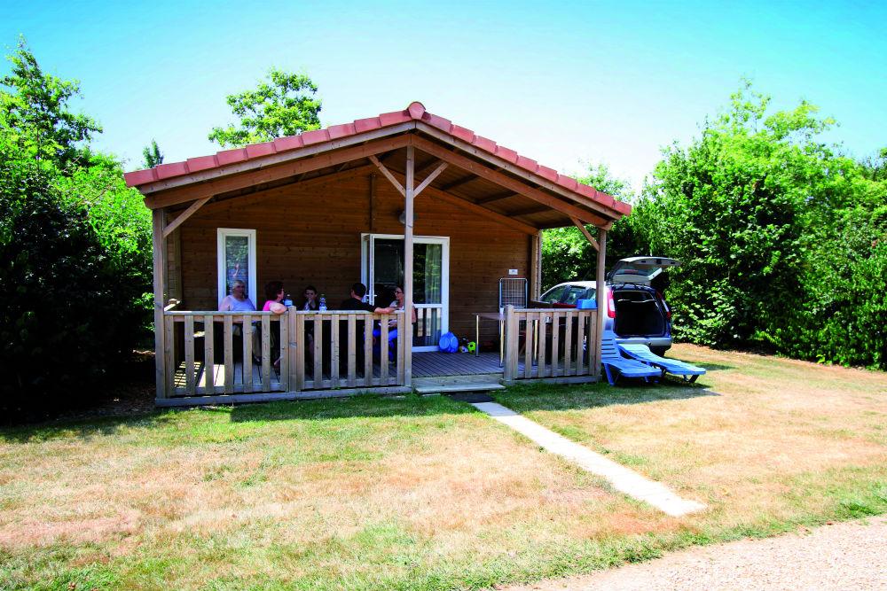 Location - Chalet  Prestige Premium 28M² - 2 Chambres + Terrasse Couverte 14M² - Camping La Bretonnière