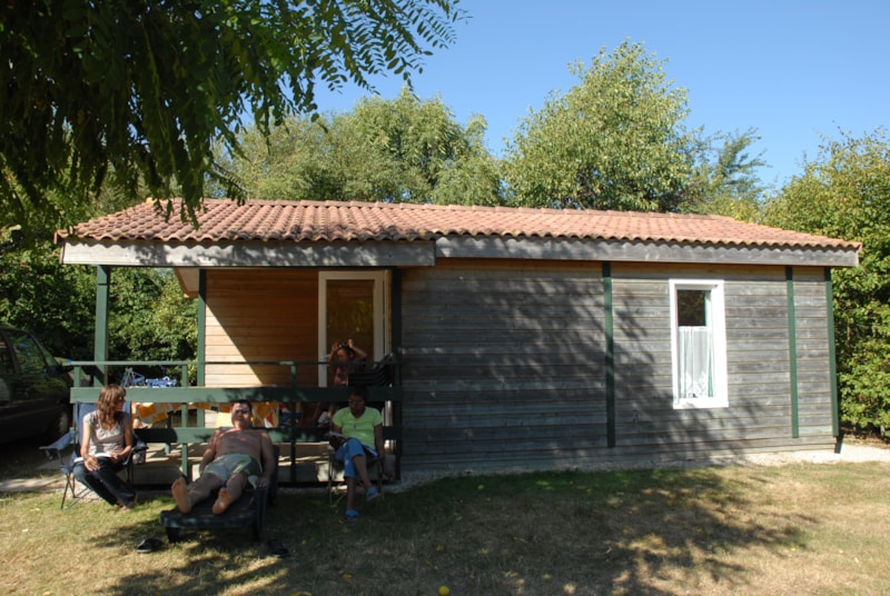 Chalet  Jardin EDEN 33m² - 2 kamers + overdekt terras 9m²