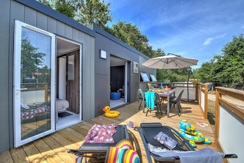 Mobil  Taos PREMIUM+ 40m² - 3 kamers / 2 badkamers + overdekt terras 20m²