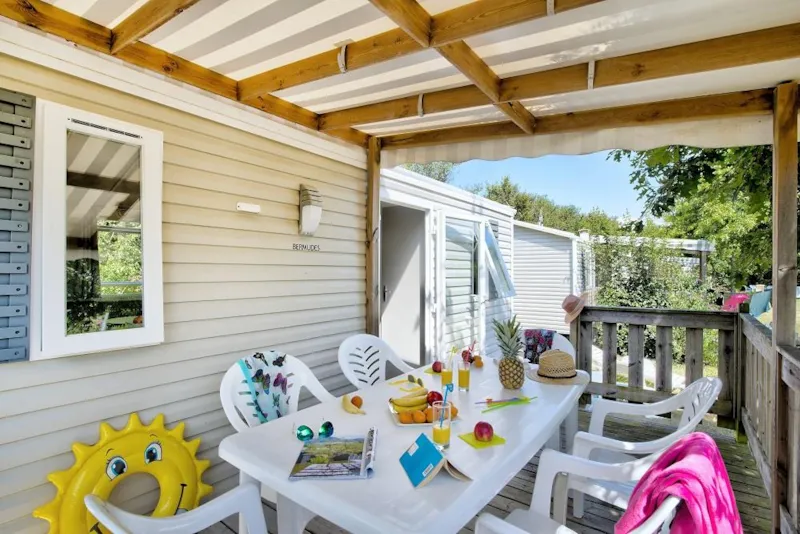 Mobil  Prairie Eden 32M2 - 3 Chambres + Terrasse Couverte 11M2