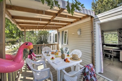 Mobil  Prairie/Camp EDEN 32m2 - 3 bedrooms + sheltered terrace 11m²