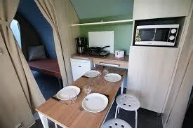 Tente Coco-Sweet Eden 16M² - 2 Chambres - Auvent 4M² - Sans Sanitaires