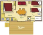 Cabane 28-31M² (2 Chambres) Cabane 28-31M² (2 Chambres)