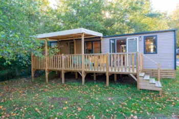Mietunterkunft - Cottage Premium (3 Bedrooms / 2 Bathrooms) - Camping Sunêlia Col d'Ibardin