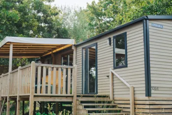 Mietunterkunft - Cottage Premium (3 Bedrooms / 2 Bathrooms) - Camping Sunêlia Col d'Ibardin