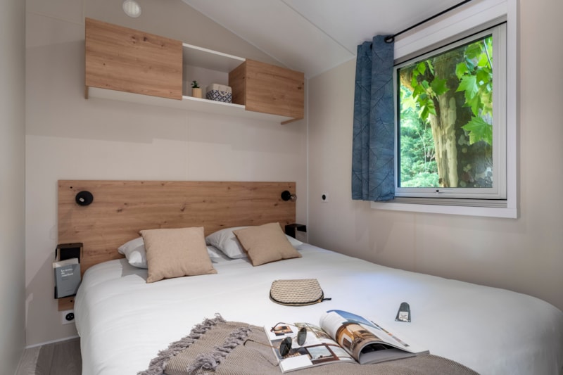 Premium-Mobilheim mit 2 Schlafzimmern