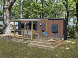 Accommodation - Sunêlia Luxe Mine D'or - 3 Bedrooms - 2 Bathrooms - - Camping Sunêlia le Petit Bois