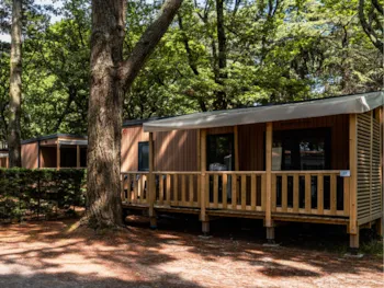 Mietunterkunft - Sunêlia Prestige Bacchus - 2 Schlafzimmer - - Camping Sunêlia le Petit Bois