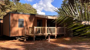 Mietunterkunft - Sunêlia Prestige Bacchus - 2 Schlafzimmer - - Camping Sunêlia le Petit Bois