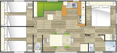 Mobil home Baobab — 3