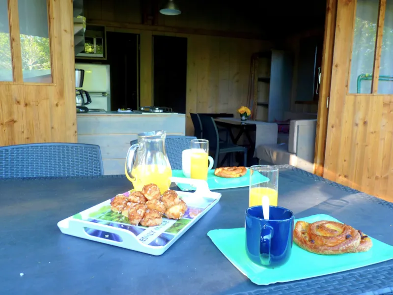 Lodge Acadienne / 2 Chambres / Clim - Terrasse Couverte