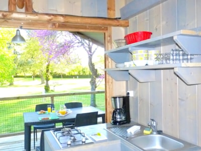 Acadian Lodge  / 2 bedrooms / air conditioning - sheltered terrace
