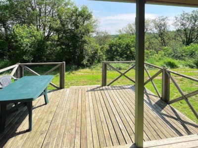 Mobiles-homes Comfort + / 2 bedrooms / Air conditioning - double terrace