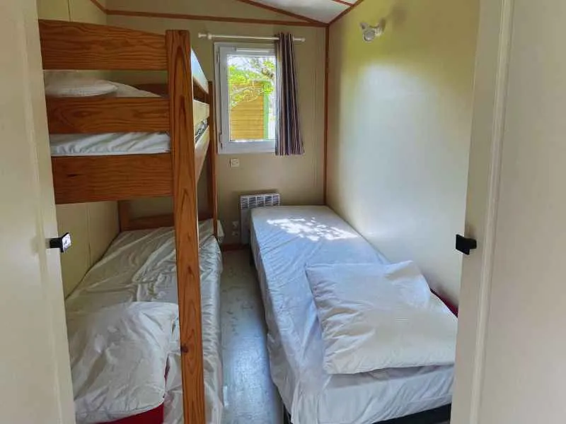 Mobiles-Homes Confort + / 2 Chambres / Clim - Double Terrasse