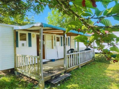Mobil Home / 2 bedrooms - sheltered terrace