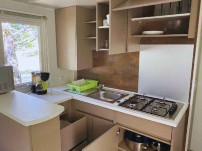 Mobile homes / 3 bedrooms / Air conditioning - covered terrace