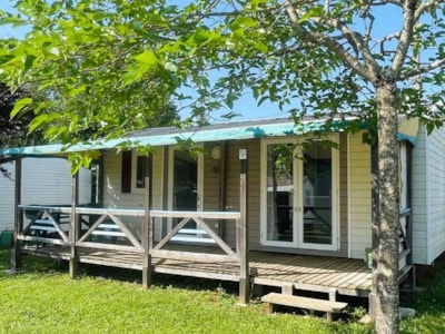 Mobile homes / 2 bedrooms / Air conditioning - covered terrace