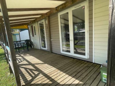Mobile homes / 2 bedrooms / Air conditioning - covered terrace
