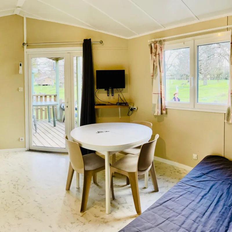 Mobiles-Homes Confort + / 2 Chambres / Clim - Double Terrasse