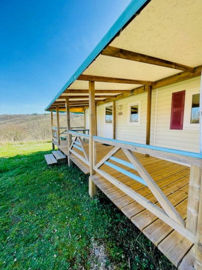 Mobil Home / 2 bedrooms - sheltered terrace