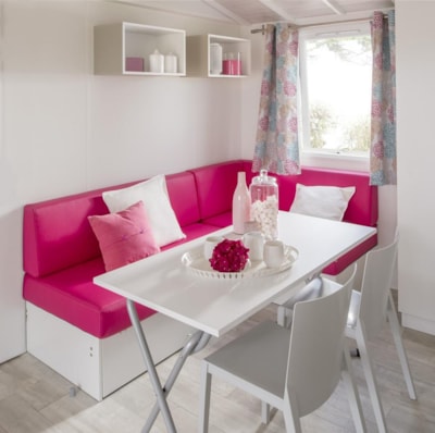 Mobile home Confort + 28m² (2 bedrooms) + sheltered terrace 10m²
