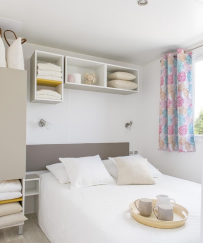 Mobile home Confort + 28m² (2 bedrooms) + sheltered terrace 10m²