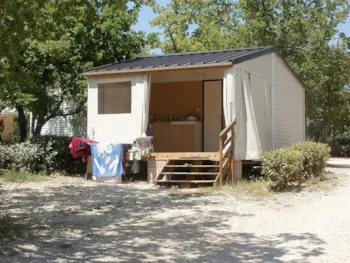 Mietunterkunft - Rapid'home Standard 20 M² (2 Zimmer, 4 Erwachsene Max + 1 Kind) Mit Sanitäranlagen - Flower Camping l'Epi Bleu