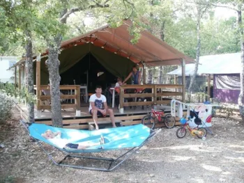 Mietunterkunft - Freeflower Standard 37M² (2 Zimmer) - Terrasse 10M² - Flower Camping l'Epi Bleu