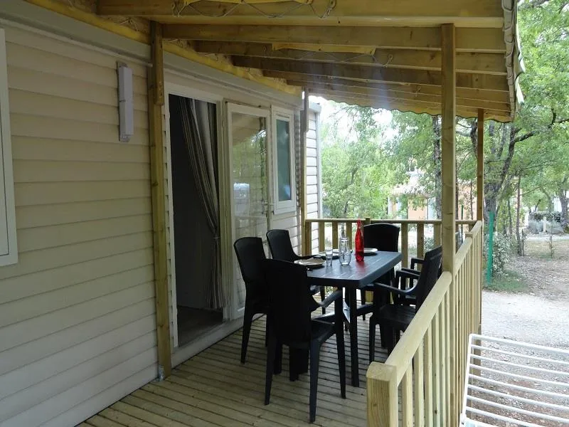 Mobil-Home Confort + 26M² (2 Chambres) + Terrasse Couverte 10M²