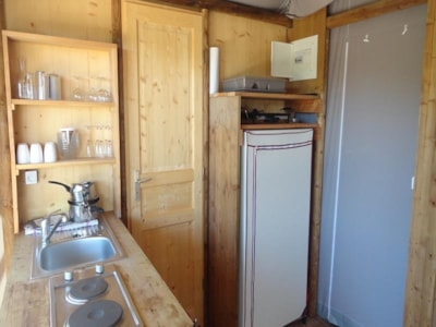 Cabin Lodge Confort 24m² (2 bedrooms) - terrace 10m²