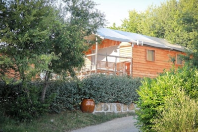 Cabin Lodge Confort 24m² (2 bedrooms) - terrace 10m²