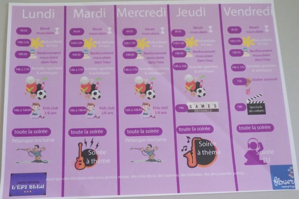 Flower Camping l'Epi Bleu - image n°19 - UniversalBooking