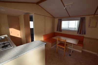 Mobile home Standard 26m² (2 bedrooms) + sheltered terrace 8m²