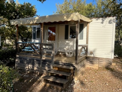 Mobile home Standard 21m² (2 bedrooms) + sheltered terrace 8m²